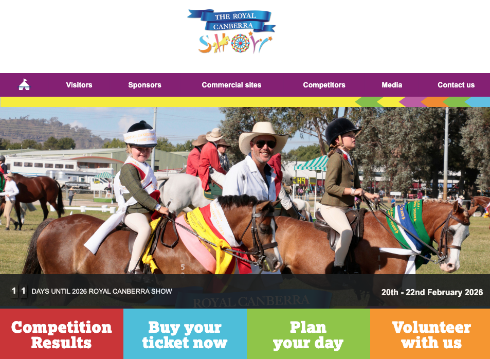 Canberra Show 2026