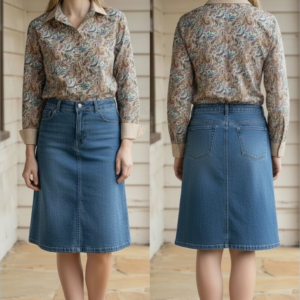 Greace - Classic Box Pleat Shirt